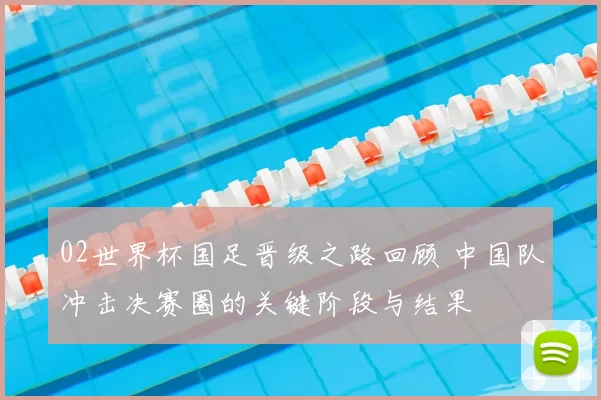02世界杯国足晋级之路回顾 中国队冲击决赛圈的关键阶段与结果